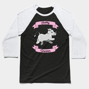 Chubby Unicorn Baseball T-Shirt
